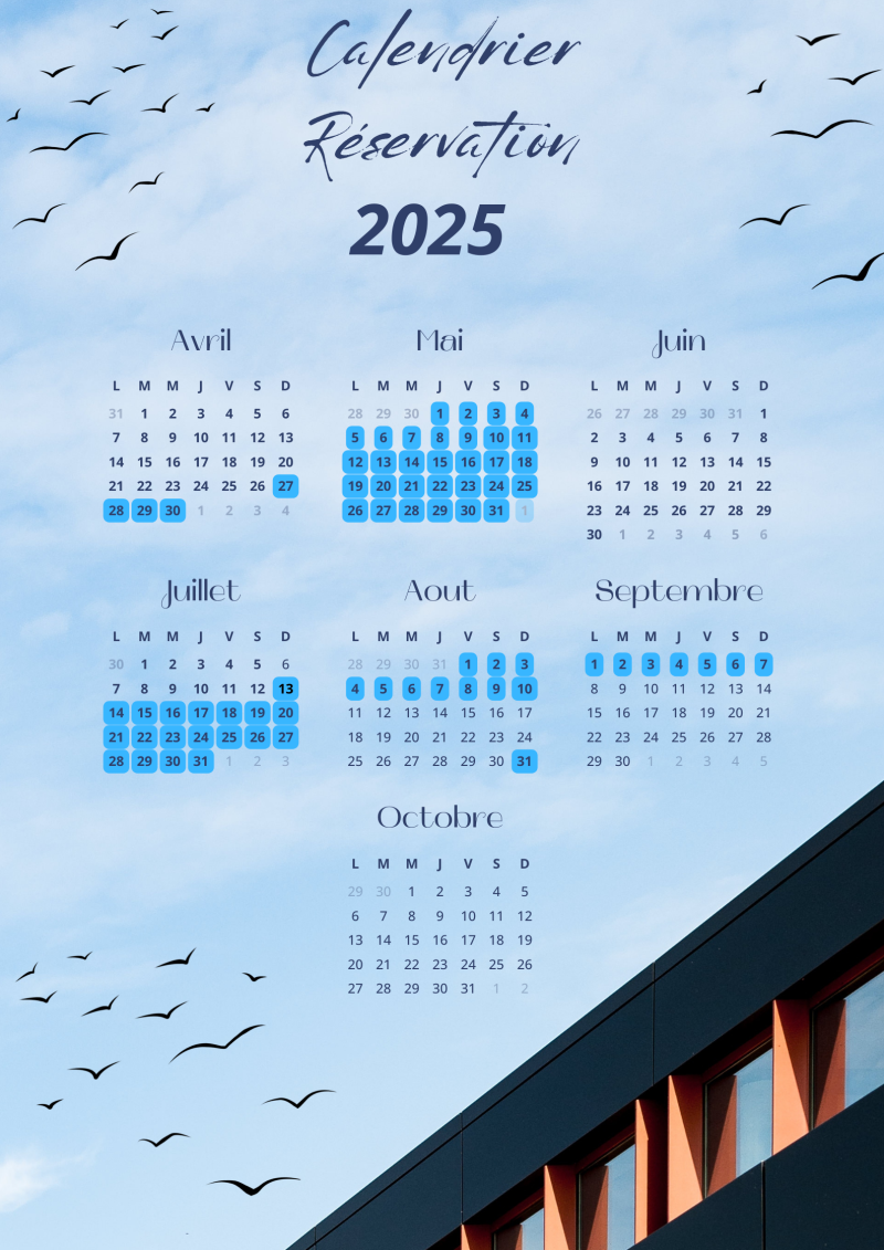 CALENDRIER-DISPONIBLITER mise a jour le 09 Novembre 2024